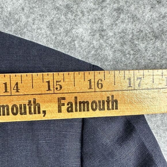 Lafayette 148 New York Blazer Womens 4 Linen Wool Notched Lapel Cuffed Jacket - Picture 12 of 16